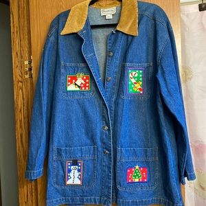 Women’s Jean jacket- holiday